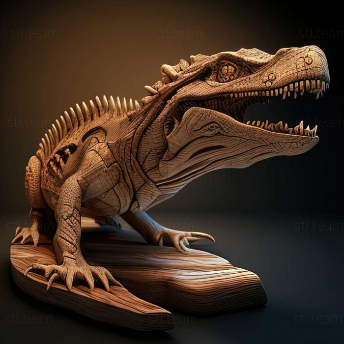 3D model Protosuchus (STL)